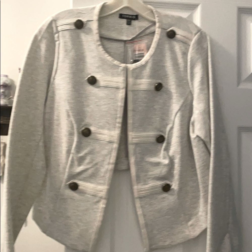 Torrid Oatmeal Jacket